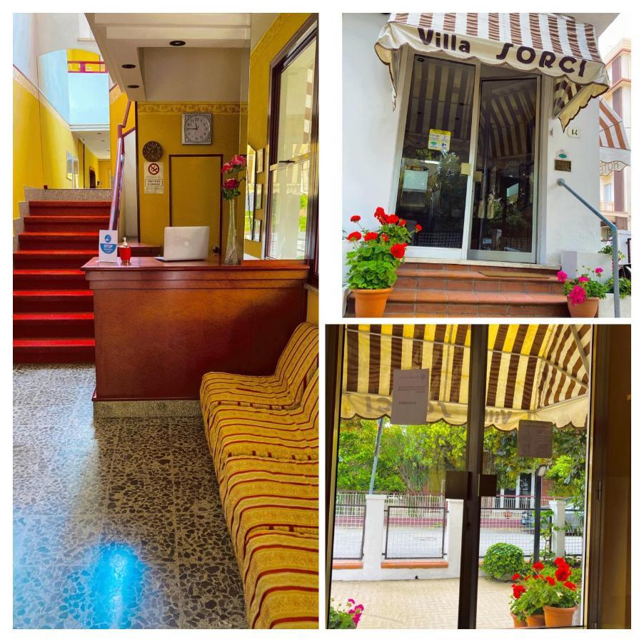 Hotel Villa Sorci Rimini Kültér fotó